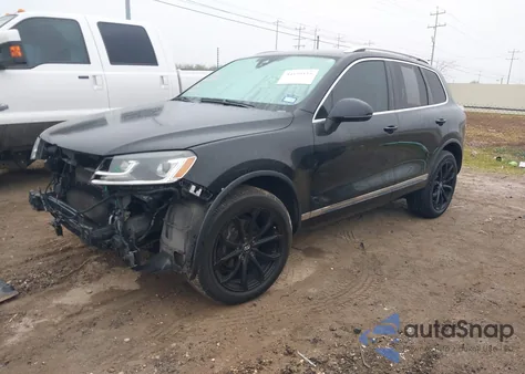 2016 Volkswagen Touareg Vr6 Sport из США, поврежденный, VIN WVGEF9BP8GD004119